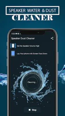 Speaker Dust Cleaner android App screenshot 1